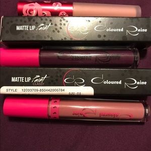 Colored Raine And Lime Crime Lippies